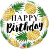 Qualatex 18 inch BIRTHDAY GOLDEN PINEAPPLE Foil Balloon