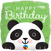 Qualatex 18 inch BIRTHDAY PANDA Foil Balloon 87993-Q-U