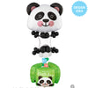 Qualatex 18 inch BIRTHDAY PANDA Foil Balloon 87993-Q-U