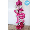 Qualatex 18 inch BIRTHDAY PINK FLAMINGO Foil Balloon 57272-Q-U