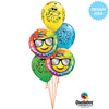 Qualatex 18 inch BIRTHDAY SMILEY Foil Balloon 49057-Q-P