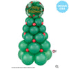 Qualatex 18 inch CHRISTMAS GREENS & BERRIES Foil Balloon 89851-Q-U