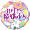 Qualatex 18 inch FANTASTICAL FUN BIRTHDAY Foil Balloon 88008-Q-U