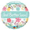 Qualatex 18 inch FEEL BETTER SOON! Foil Balloon 16983-Q-P