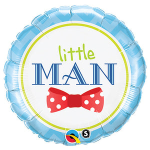 Qualatex 18 inch LITTLE MAN BOW-TIE Foil Balloon 13955-Q-U