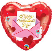 Qualatex 18 inch VALENTINE'S LOVE LETTER Foil Balloon 24762-Q-U