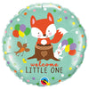 Qualatex 18 inch WELCOME LITTLE FOX & FRIENDS Foil Balloon