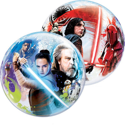 Qualatex 22 inch BUBBLE - STAR WARS: THE LAST JEDI Bubble Balloon 55252-Q