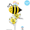 Qualatex 24 inch BUBBLE - SWEET BEES & DAISIES Bubble Balloon 15733-Q