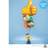 Qualatex 35 inch THUMBS UP! Foil Balloon 47575-Q-P