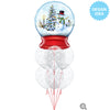 Qualatex 36 inch SNOW GLOBE Foil Balloon 23494-Q-P