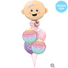 Qualatex 38 inch BABY GIRL Foil Balloon 43362-Q-P