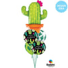 Qualatex 39 inch POTTED CACTUS Foil Balloon 78652-Q-P