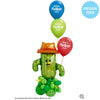 Qualatex 39 inch POTTED CACTUS Foil Balloon 78652-Q-P