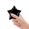 Qualatex 4 inch MINI STAR - ONYX BLACK (AIR-FILL ONLY) Foil Balloon 14350-Q-U