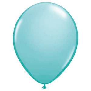 Qualatex 5 inch QUALATEX CARIBBEAN BLUE Latex Balloons 50319-Q