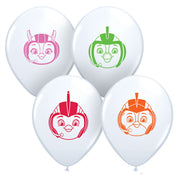 Qualatex 5 inch TOP WING FACES ASSORTMENT Latex Balloons 99183-Q