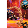 Qualatex 50 inch GLITZY & GLAM BAT Foil Balloon 14918-Q-P