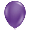 TUFTEX 11 inch TUFTEX METALLIC CONCORD GRAPE Latex Balloons 10052-M