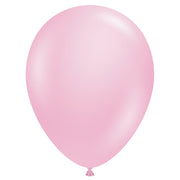 TUFTEX 11 inch TUFTEX METALLIC SHIMMERING PINK Latex Balloons 10038-M