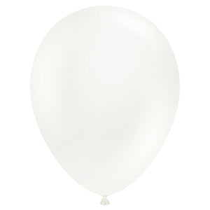 TUFTEX 11 inch TUFTEX WHITE Latex Balloons 10008-M