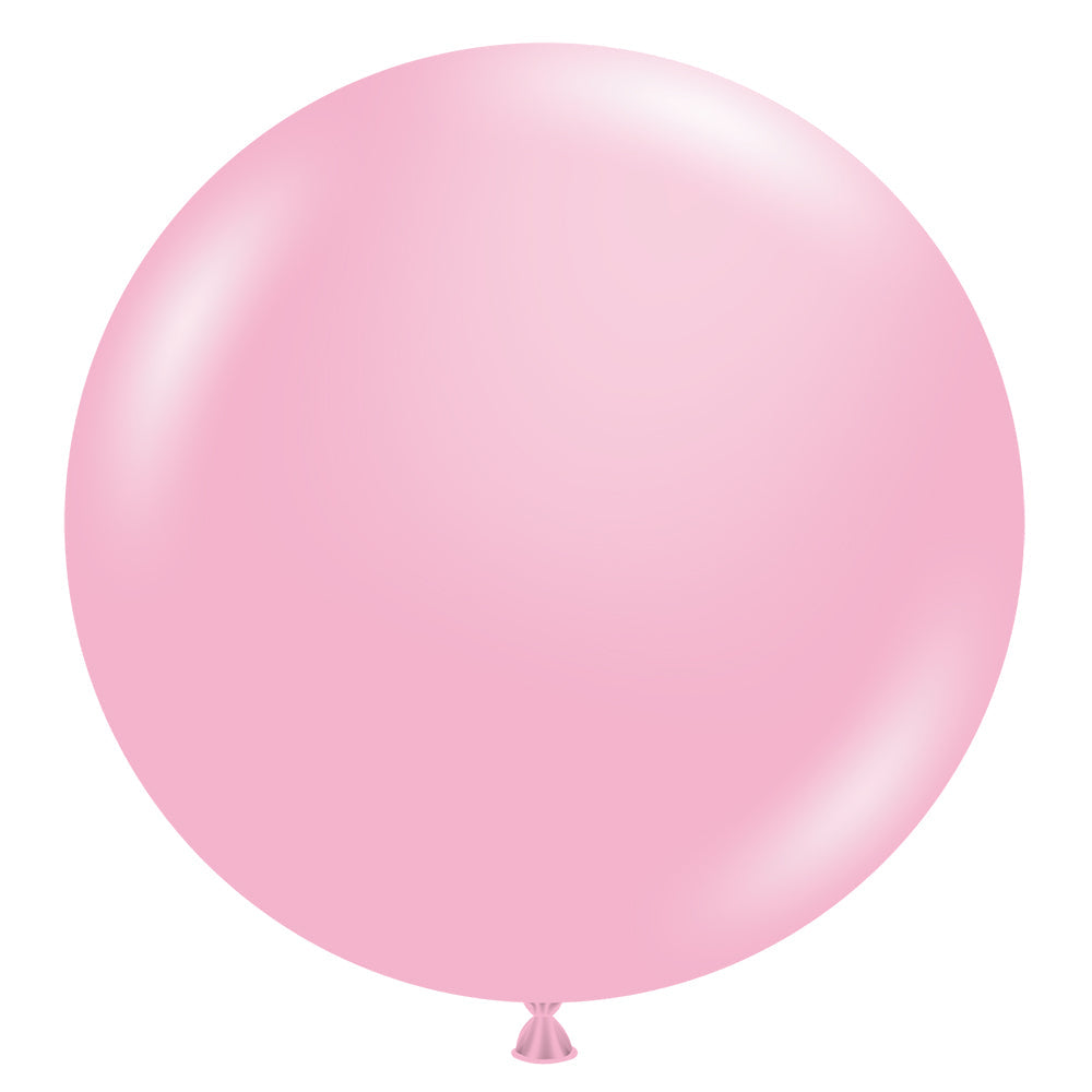 TUFTEX 17 inch TUFTEX BABY PINK Latex Balloons 17022-M