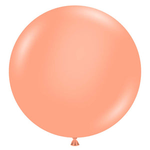 TUFTEX 17 inch TUFTEX CHEEKY PEACH Latex Balloons 17085-M