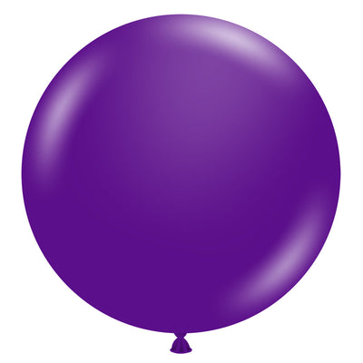 TUFTEX 17 inch TUFTEX CRYSTAL PURPLE Latex Balloons 17017-M