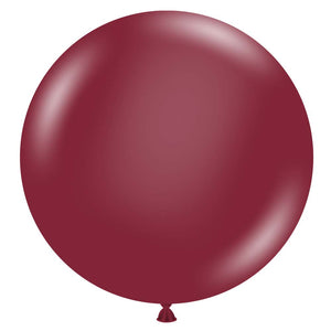 TUFTEX 17 inch TUFTEX SAMBA BURGUNDY Latex Balloons 17086-M