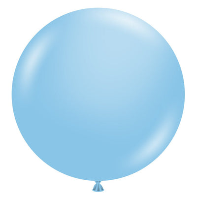 TUFTEX 24 inch TUFTEX BABY BLUE Latex Balloons 24021-M