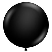 TUFTEX 24 inch TUFTEX BLACK Latex Balloons 24078-M