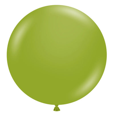 TUFTEX 24 inch TUFTEX FIONA GREEN Latex Balloons 24081-M