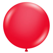 TUFTEX 24 inch TUFTEX RED Latex Balloons 24007-M