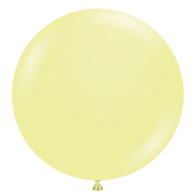 TUFTEX 36 inch TUFTEX LEMONADE YELLOW Latex Balloons 3683-M