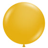 TUFTEX 36 inch TUFTEX MUSTARD Latex Balloons 36024-M