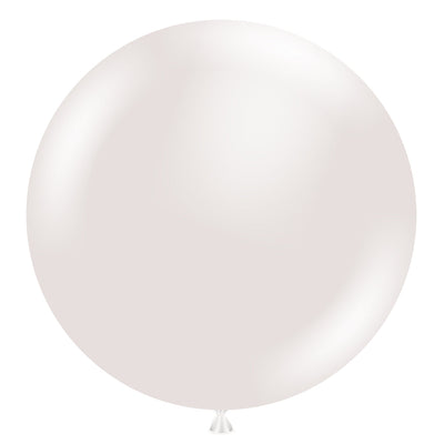 TUFTEX 36 inch TUFTEX SUGAR PEARL WHITE Latex Balloons 36037-M