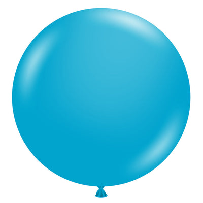 TUFTEX 36 inch TUFTEX TURQUOISE Latex Balloons 36049-M