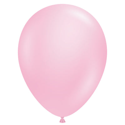 TUFTEX 5 inch TUFTEX BABY PINK Latex Balloons 15022-M