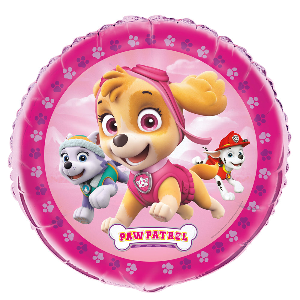 Unique 18 inch PAW PATROL GIRL Foil Balloon 49127-UN-P