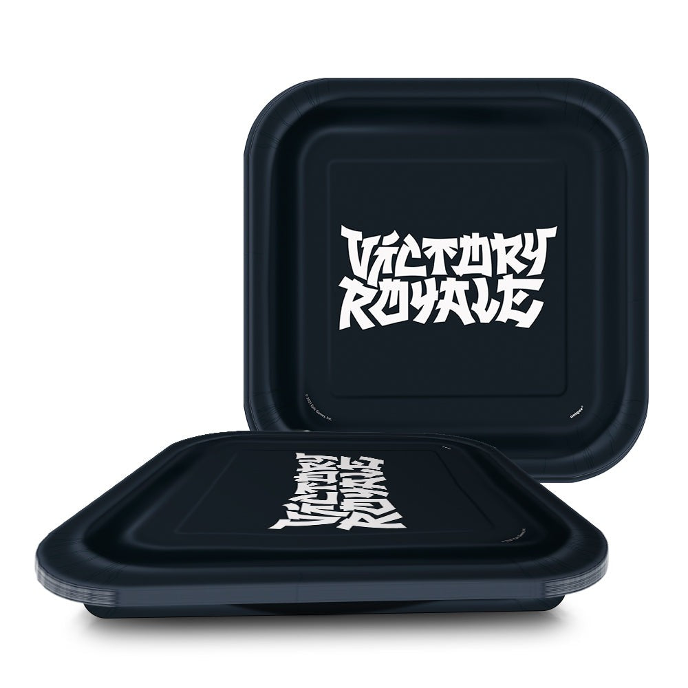 Unique 9 inch FORTNITE SQUARE DINNER PLATES (8 PK) Plates 24675-UN