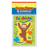 Unique CURIOUS GEORGE INVITATIONS (8 PK) Invitations 59274-UN