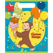 Unique CURIOUS GEORGE LOOTBAGS (8 PK) Favor Bags 59273-UN