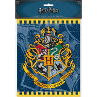 Unique HARRY POTTER HOGWARTS CREST LOOTBAGS (8 PK) Favor Bags 59113-UN