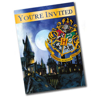 Unique HARRY POTTER INVITATIONS (8 PK) Invitations 59074W-UN