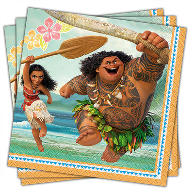 Unique MOANA LUNCHEON NAPKINS (16 PK) Napkins 59812-UN