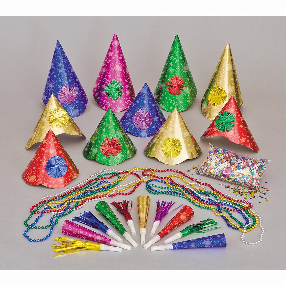 Unique NEW YEAR'S EVE PARTY KIT FOR 10 Party Kits 15552-UN