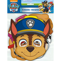 Unique PAW PATROL PARTY MASKS (8 PK) Novelties 48431-UN