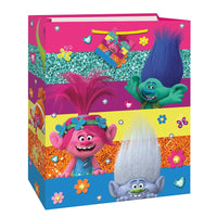 Unique TROLLS GIFT BAG - LARGE Gift Bags/ Wrap 51240-UN